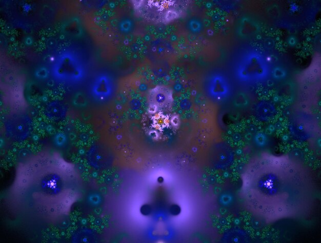 Image de fond abstrait fractal imaginaire