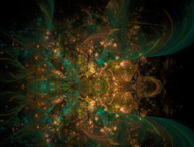 Image de fond abstrait fractal imaginaire