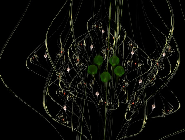 Image de fond abstrait fractal imaginaire