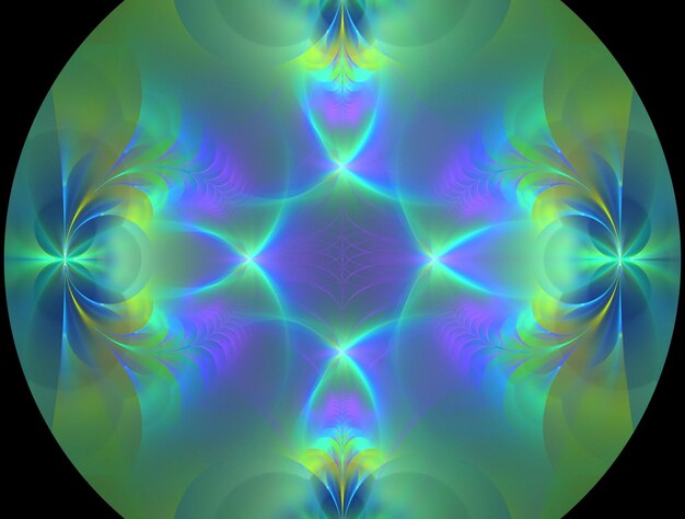 Image de fond abstrait fractal imaginaire