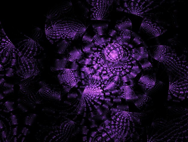 Photo image de fond abstrait fractal imaginaire