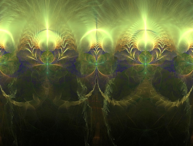 Image de fond abstrait fractal imaginaire