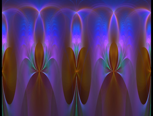 Image de fond abstrait fractal imaginaire