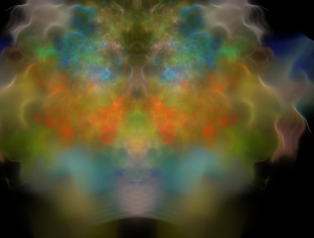 Image de fond abstrait fractal imaginaire