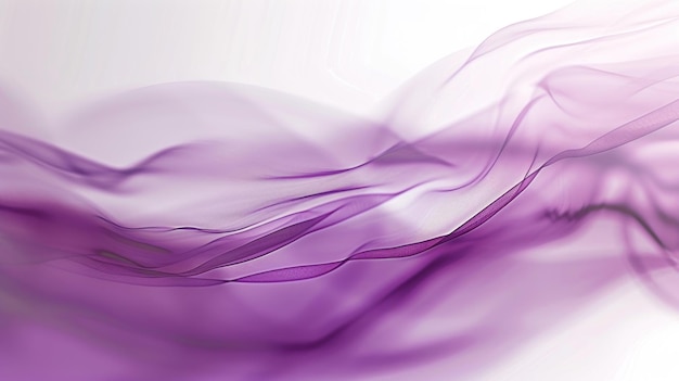 Photo l'image de fond blanche et violette subtile et semi-transparente pour une présentation ia générative