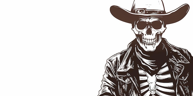image de fond de cow-boy pour la musique country wild west western