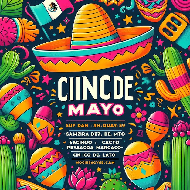 Image de fond du Cinco de Mayo