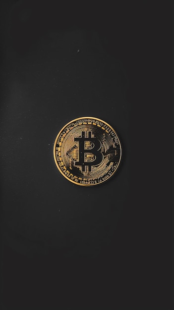 Image de fond du concept de Bitcoin