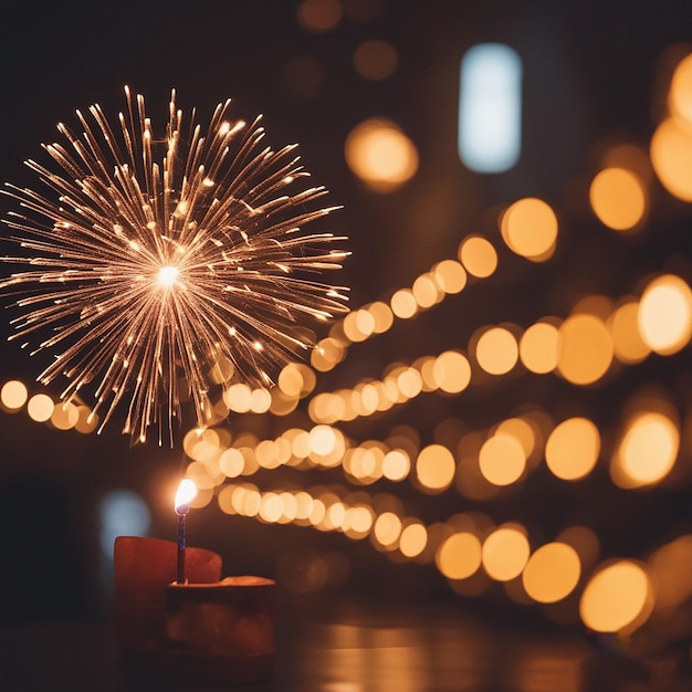 Image de fond d'écran de célébration du festival traditionnel Diwali