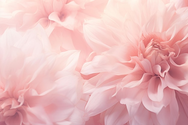 une image d'un fond de fleur rose dans le style de pastels doux et rêveurs