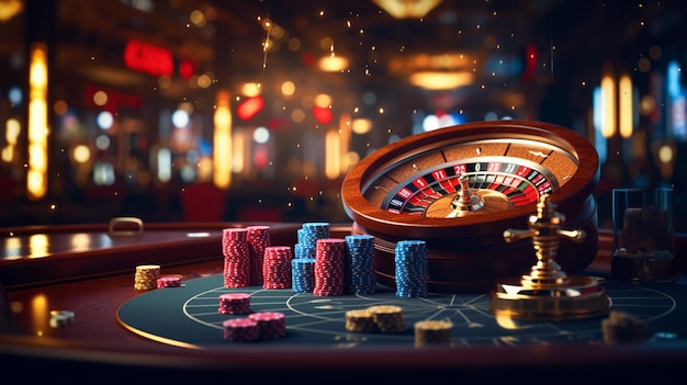 Image avec un fond lié au casino