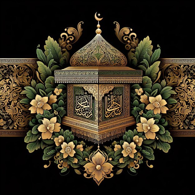 image de fond ornamen islamique