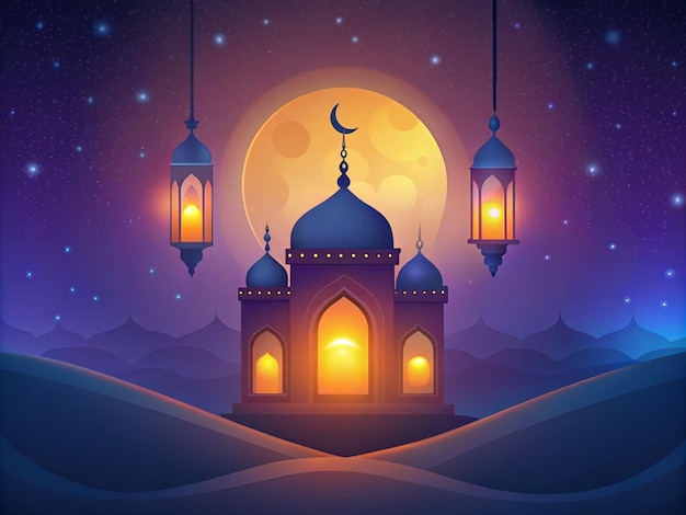 L'image de fond de Ramadan Kareem