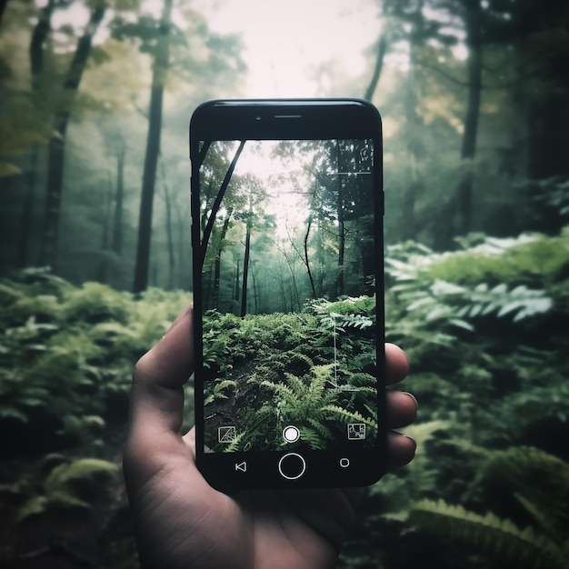 l'image d'une forêt fraîche tranquille enchanteur vert pittoresque