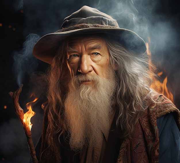 image de Gandalf Ian McKellen du Seigneur des anneaux