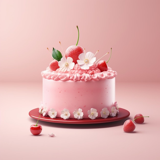 Image de gâteau pour la publicité