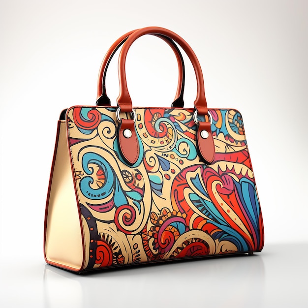 Une image générative de la femme de luxe Handbag mode et illustration de style