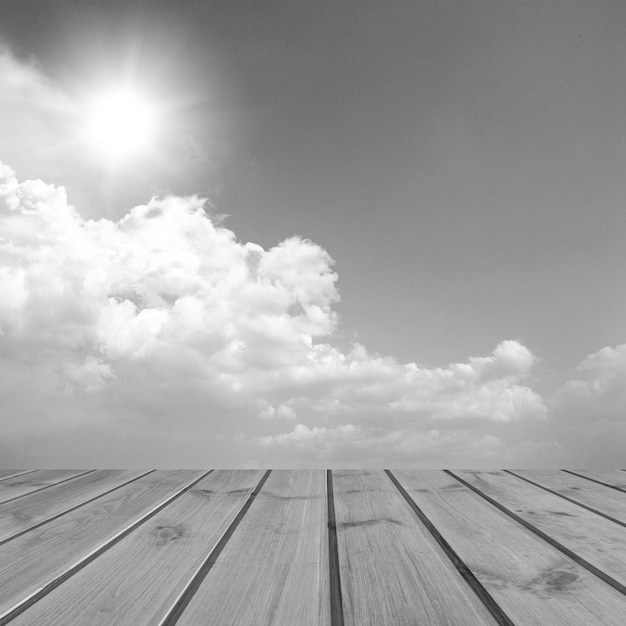 Image grunge de ciel bleu avec des nuages