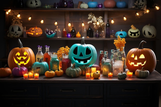 Image d'Halloween générée par l'IA
