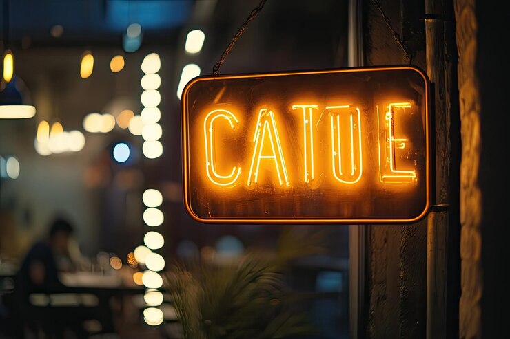 Photo image de haute qualité du restaurant enseigne htel vintage haut détail 8k