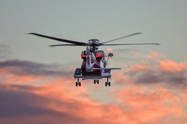 Photo image d'hélicoptère de haute qualité