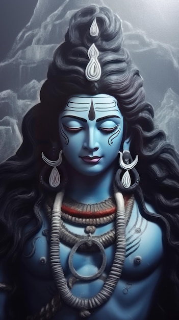 Image de l'IA générative du Seigneur Shiva