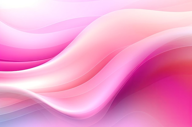 Image avec un jeu de couleurs roses vives et de courbes abstraites formant un fond dynamique et accrocheur