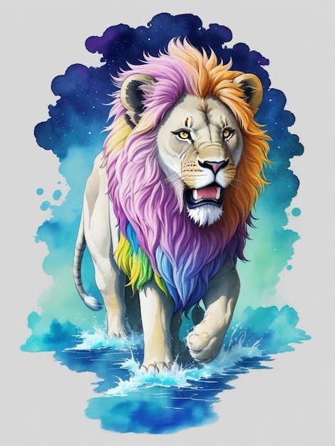 une image de lion