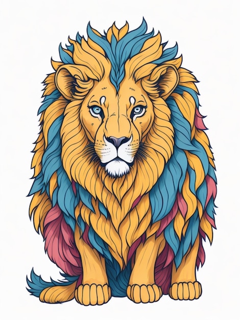 une image de lion