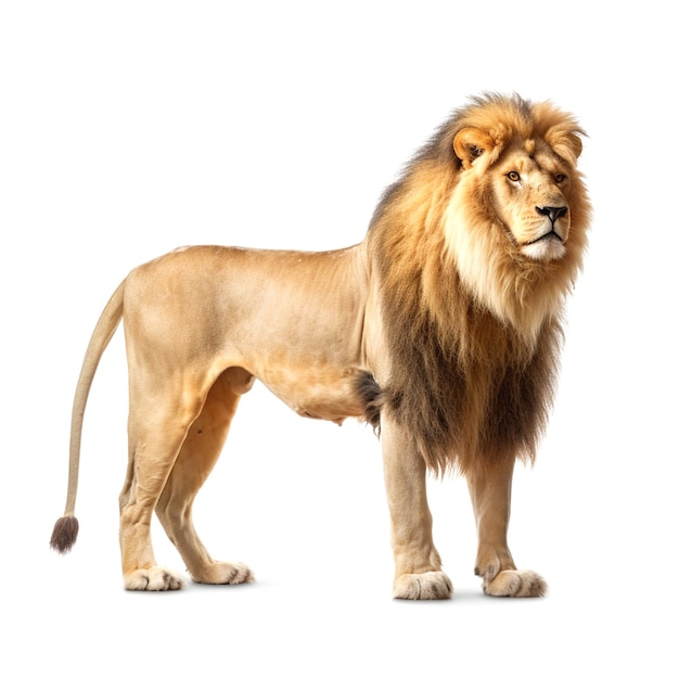 Photo une image de lion