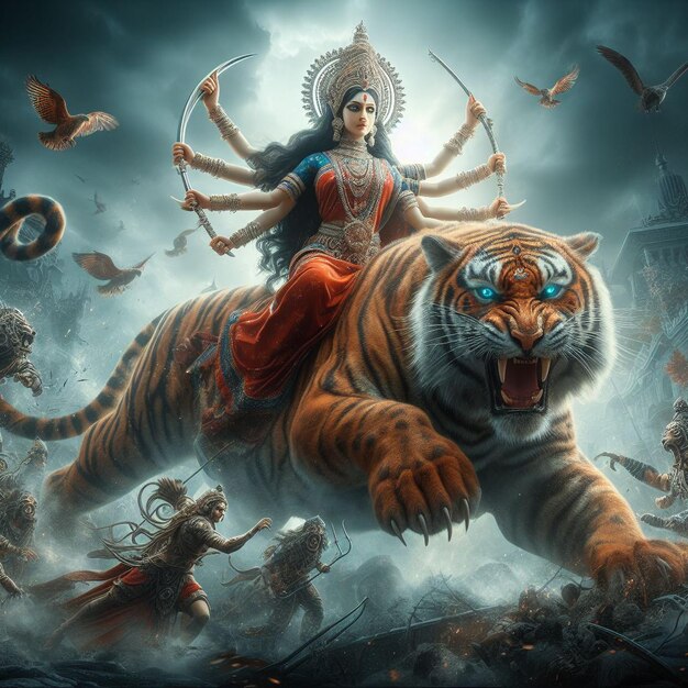 L'image de Ma Durga