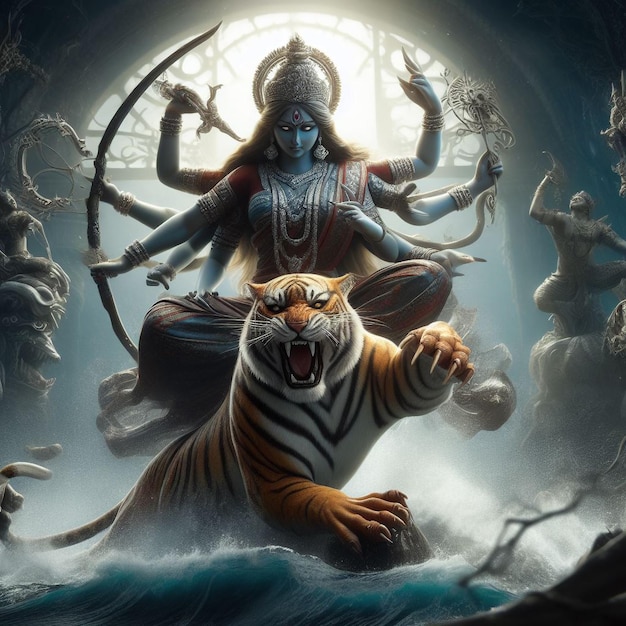 L'image de Ma Durga