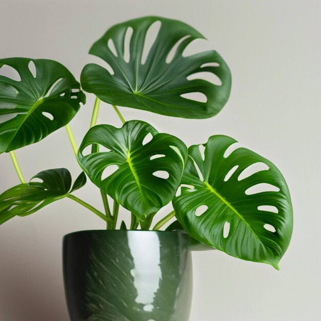 Photo image de monstera dans un pot