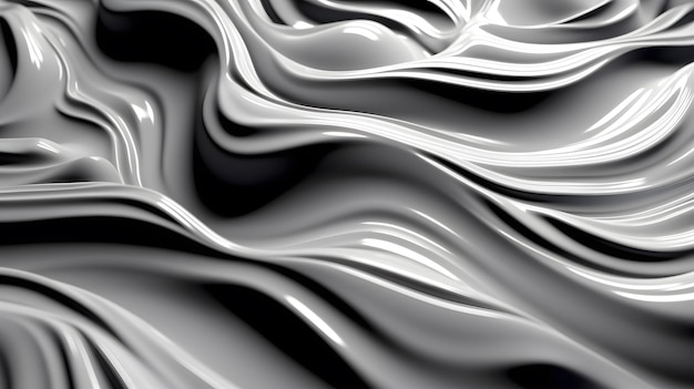Une image en noir et blanc d'une vague avec le mot " dessus "