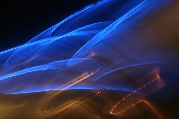 Image numérique de la peinture lumineuse