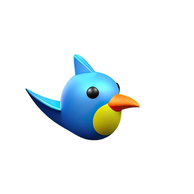 Photo image d'oiseau en 3d