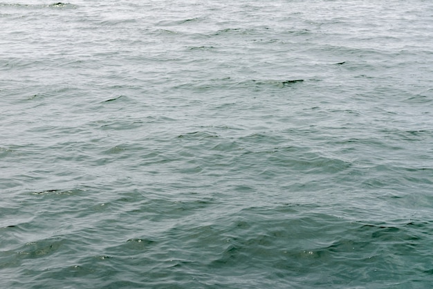 Image d'ondulations de l'eau à la surface de la mer