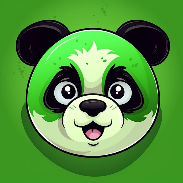 Image Panda Visage Clipart