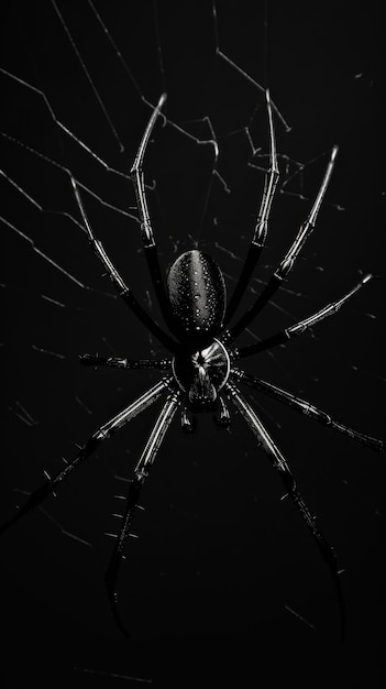 Photo image de papier peint d'animal araignée en haute résolution