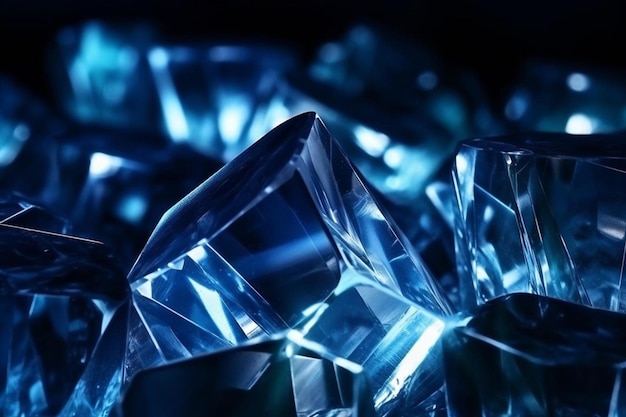 une image d'une pile de diamants