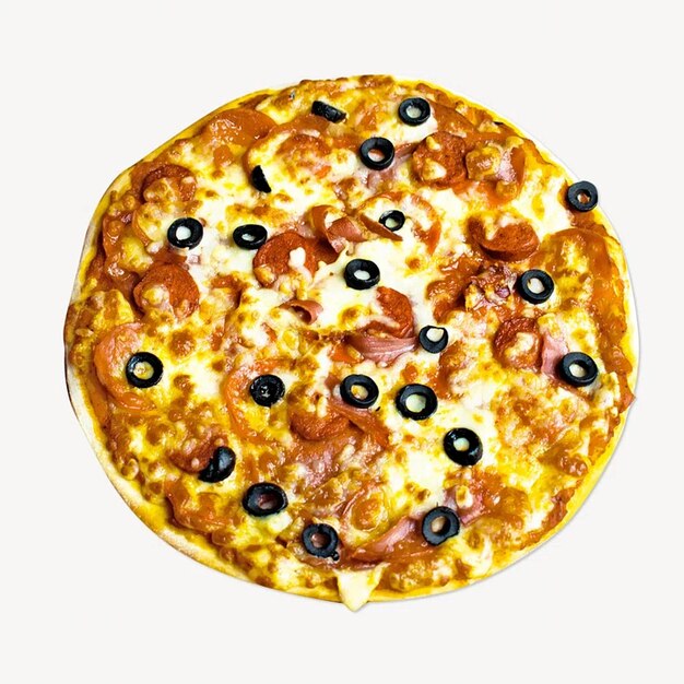 L'image de la pizza est là.