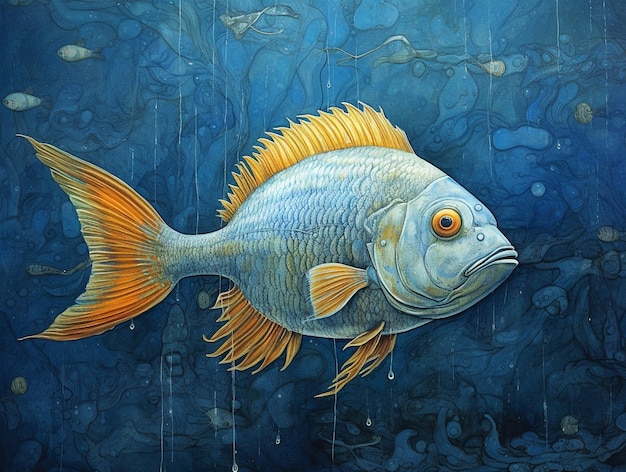 Image de poisson Tangblue