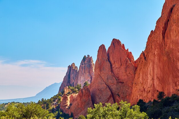 Image de Red Rock Peaks dans le champ