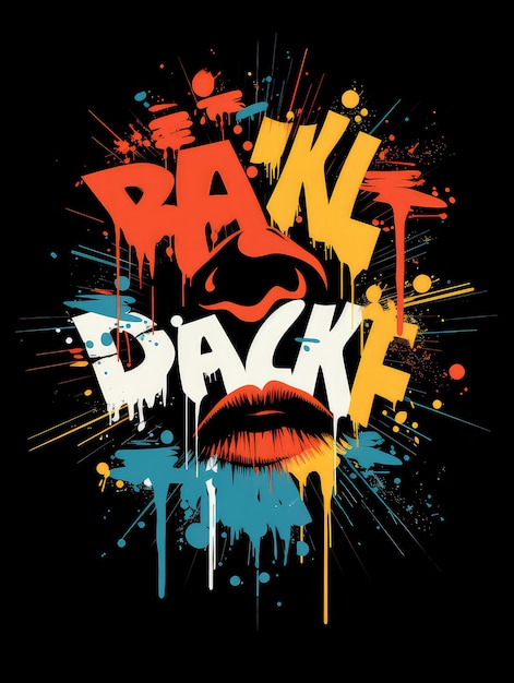 Image de style vectoriel de danger image typographique de style graffiti Ultra