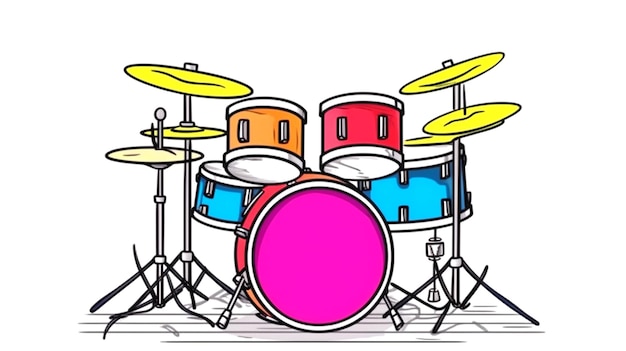 image de tambours
