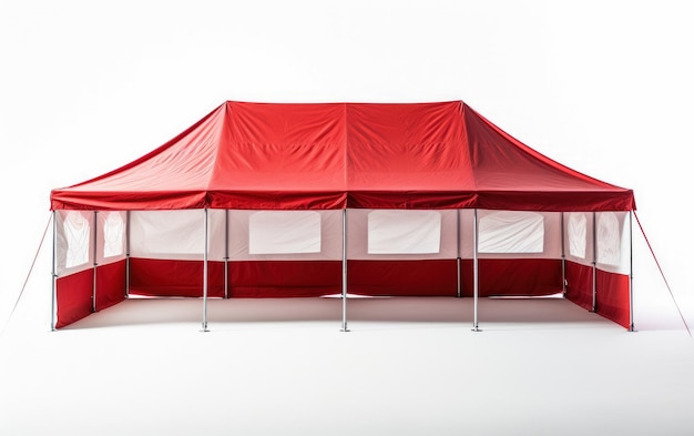 Image d'une tente de fête ou d'une canopée isolée sur un fond transparent