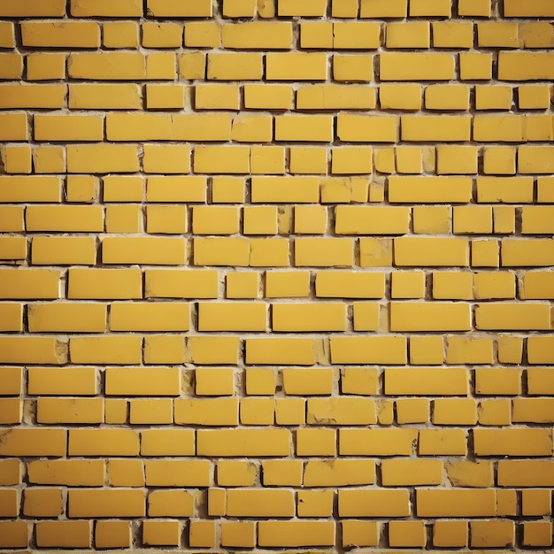 image de la texture de la brique jaune