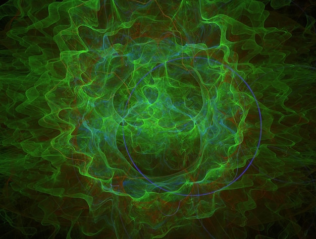 Image de texture fractale luxuriante imaginaire abstrait
