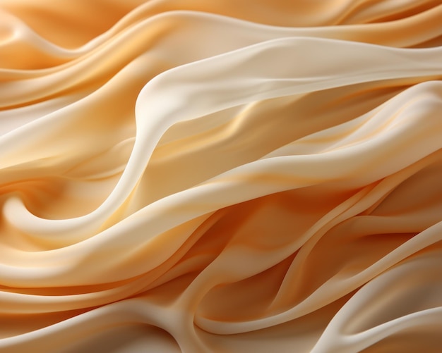 une image d'un tissu de soie orange et blanc