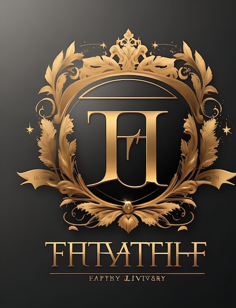 Image vectorielle de luxe anniversaire logo